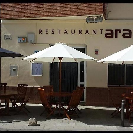 Hostal Restaurante Arasa Saint Barbara Bagian luar foto