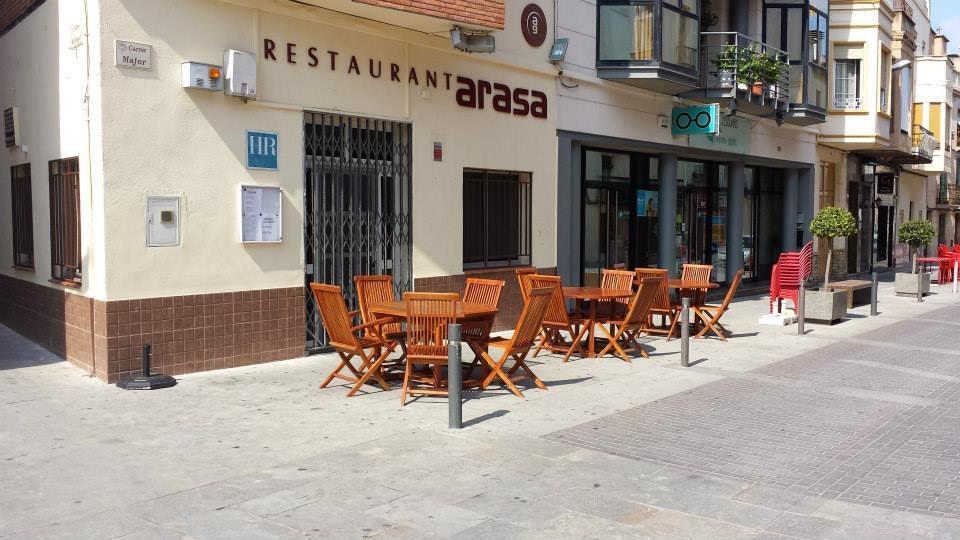 Hostal Restaurante Arasa Saint Barbara Bagian luar foto